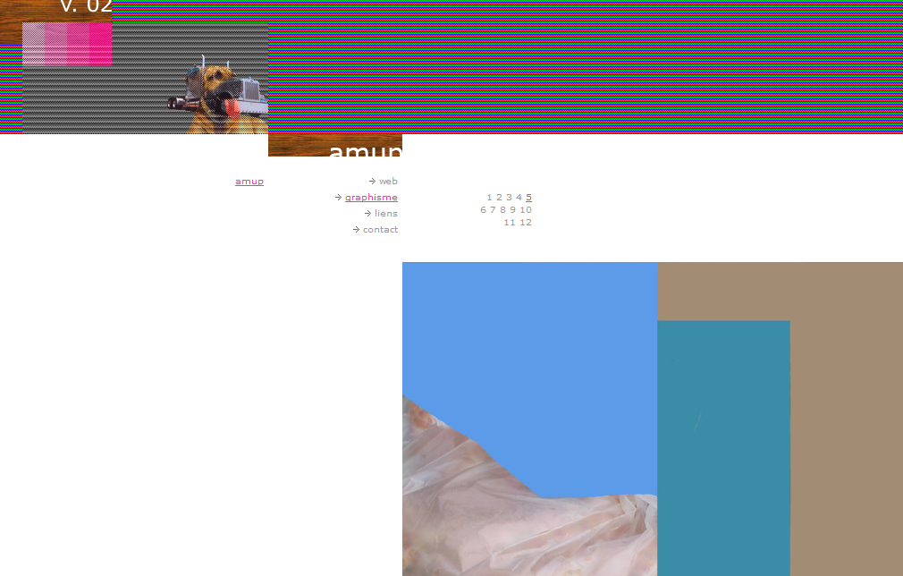 interface www.amup.org 2 - php - 2005